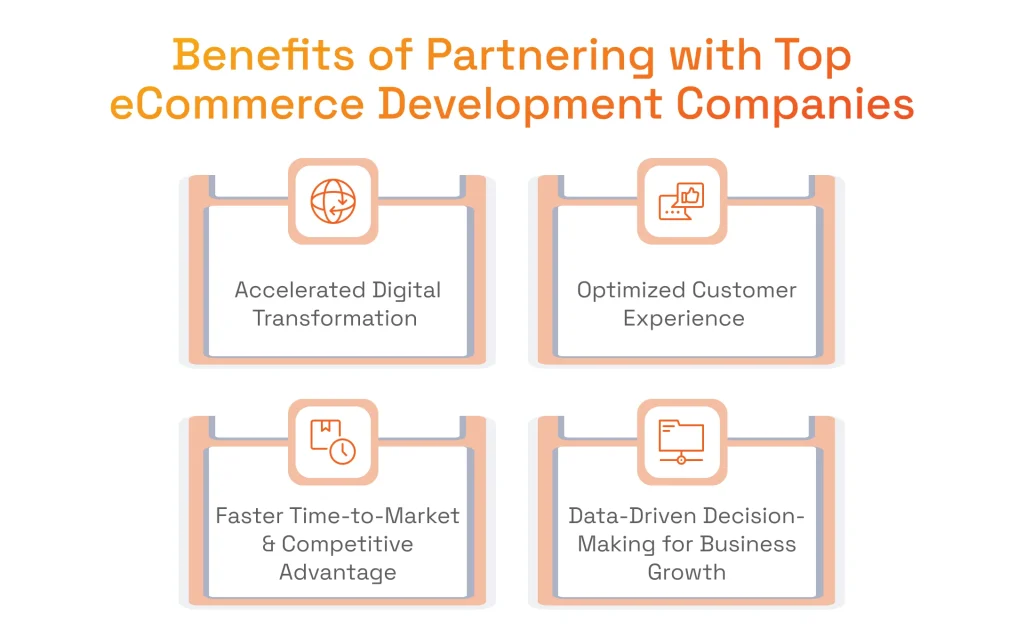 Benefits of Partnering with Top eCommerce Development Companies