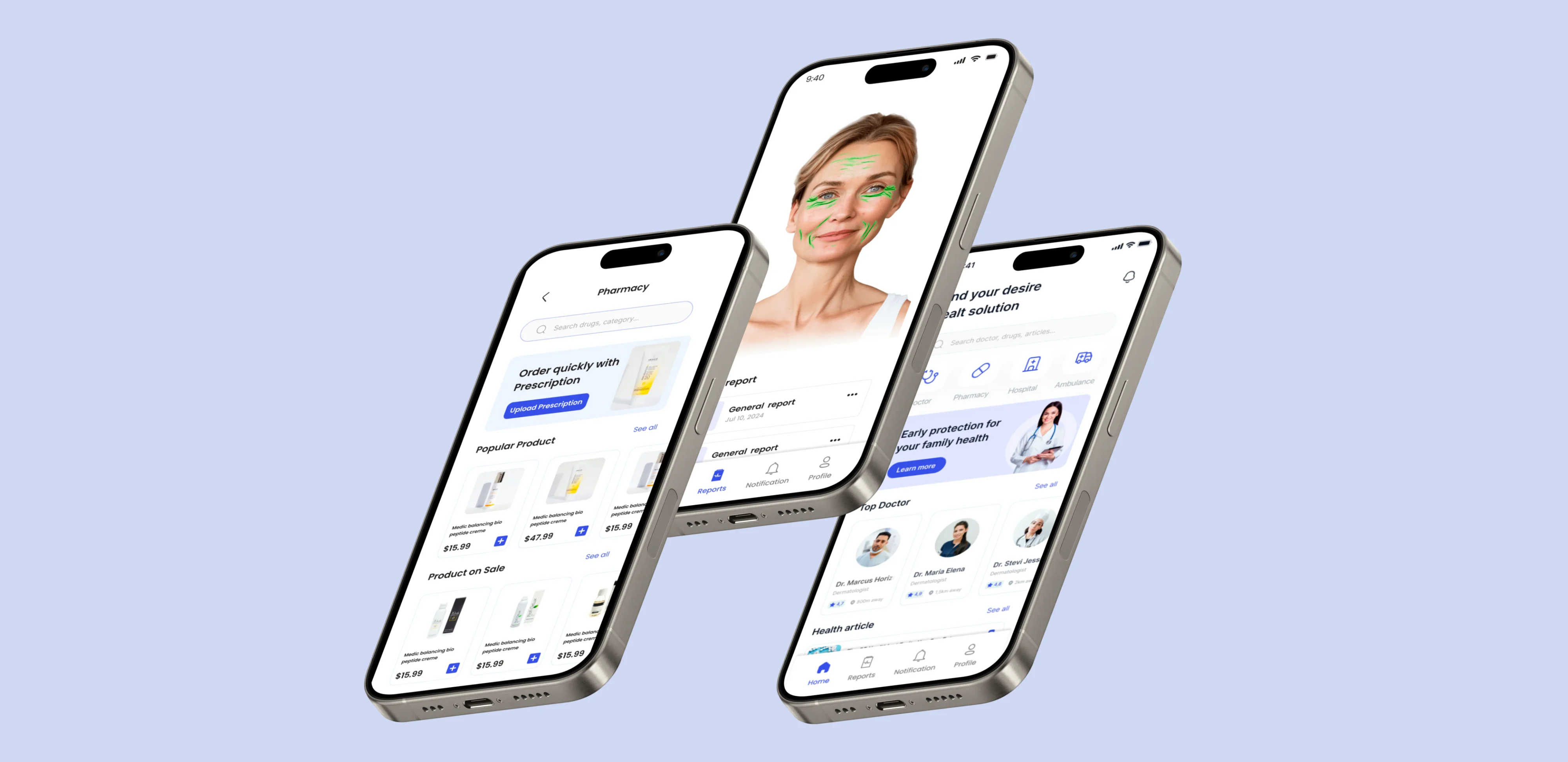 face analysis for health monitoring