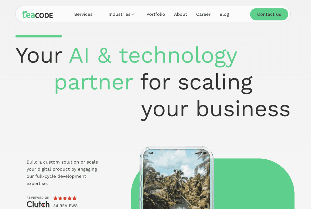 Top companies for computer vision workflows - TeaCode