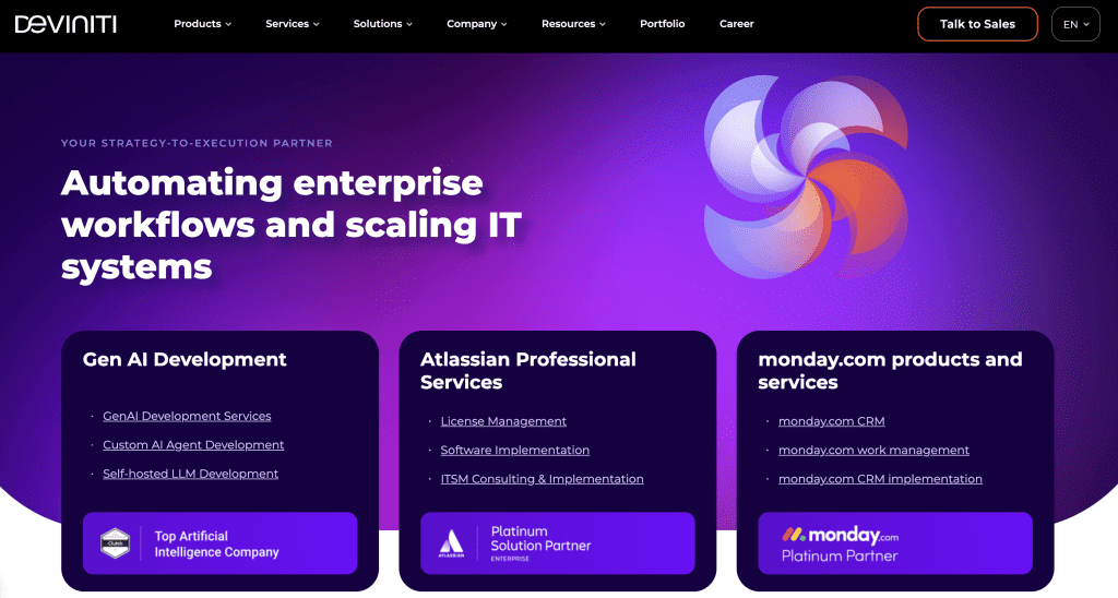 Devinity - AI consulting services