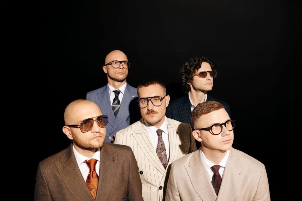 Members of Latexfauna, a Ukrainian music band